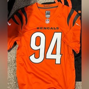 Small Sam Hubbard jersey screen print